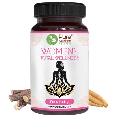 Pure Nutrition Women's Total Wellness, 60 veggie capsule(s) Unflavoured