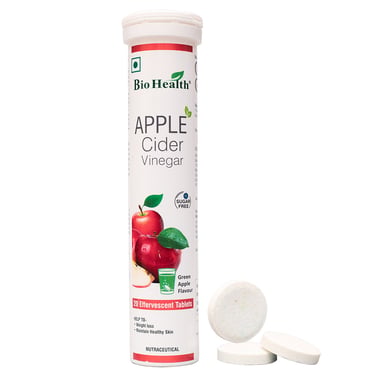 Bio Health Apple Cider Vinegar,  20 tablet(s)  Green Apple 