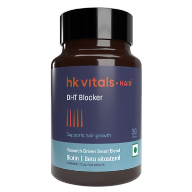 HealthKart HK Vitals DHT Blocker with Biotin, 30 tablet(s) Unflavoured