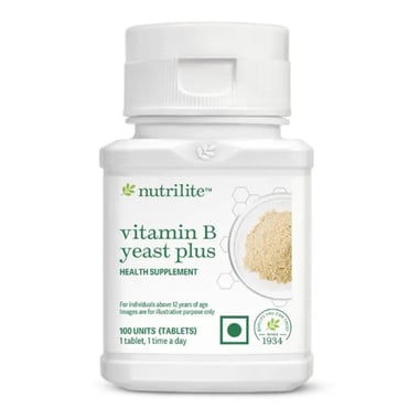 Amway Nutrilite Vitamin B Yeast Plus, Unflavoured 100 tablet(s)