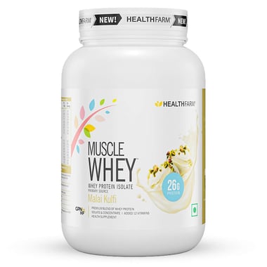 Healthfarm Muscle Whey, 2 lb Malai kulfi