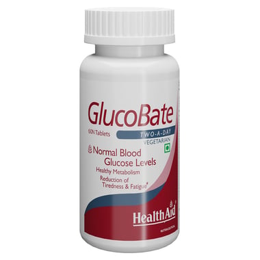 HealthAid GlucoBate, 60 tablet(s)