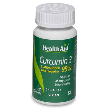 HealthAid Curcumin 3,  30 capsules 
