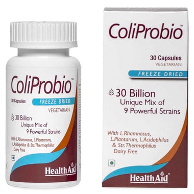 HealthAid ColiProbio,  30 capsules  Unflavoured 