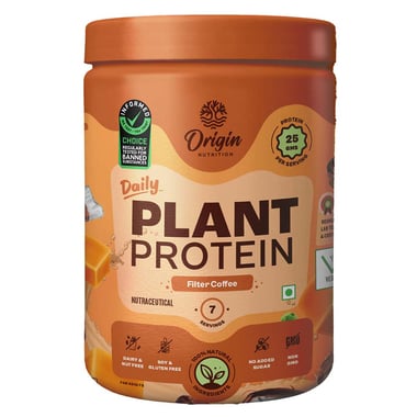 Origin Nutrition Plant Protein, 0.62 lb Filter Coffee