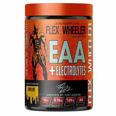 Flex Wheeler Nutrition EAA with Electrolytes,  Lemon Lime  0.93 lb  30 Servings 
