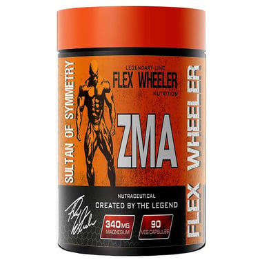 Flex Wheeler Nutrition ZMA, 90 veggie capsule(s) Unflavoured