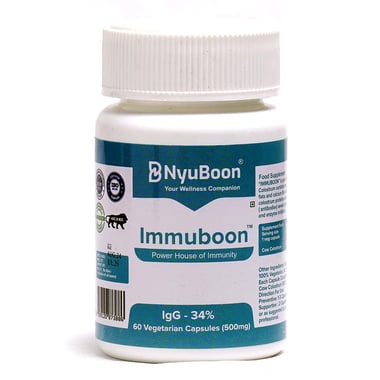 NyuBoon Immuboon 500mg, 60 veggie capsule(s)