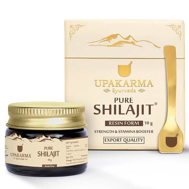 Upakarma Ayurveda Pure Shilajit,  10 g 