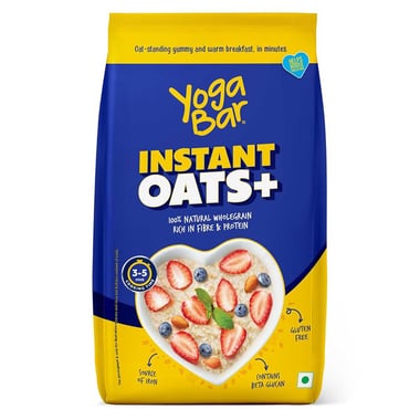 Yogabar Instant Oats+, 1 kg Unflavoured
