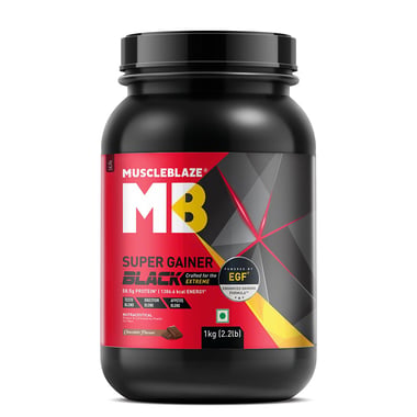 MuscleBlaze Super Gainer Black, 2.2 lb Chocolate