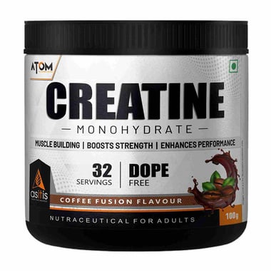 AS-IT-IS Nutrition ATOM Creatine Monohydrate, Coffee Fusion 0.22 lb