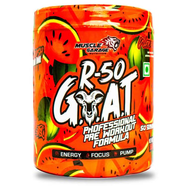 Muscle Garage R-50 GOAT Pre-Workout,  0.77 lb  Watermelon 