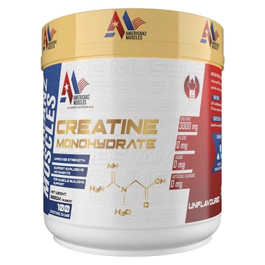 Americanz Muscles Creatine Monohydrate, Unflavoured 0.66 lb