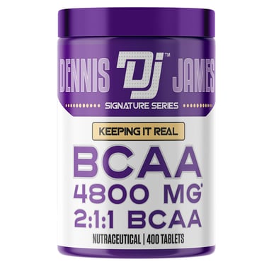 Dennis James Signature Series BCAA 4800mg, 400 tablet(s) 200 Servings Unflavoured