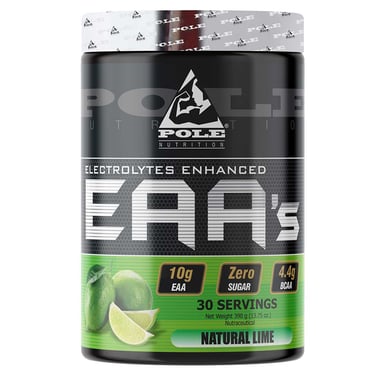 Pole Nutrition EAA,  Natural Lime  0.86 lb  30 Servings 