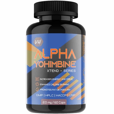 Vitaminhaat Alpha Yohimbine Xtend - Series,  60 capsules  Unflavoured 