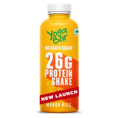 Yogabar 26g Protein Shake,  250 ml  Mango Rizz 