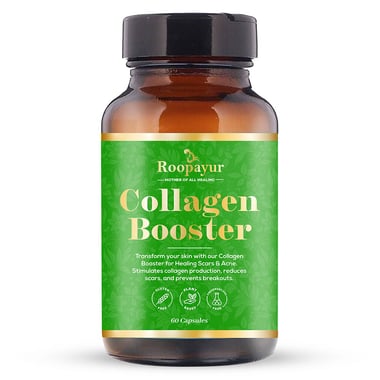 Roopayur Collagen Booster,  60 capsules  Unflavoured 