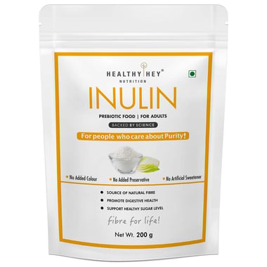 HealthyHey Nutrition Inulin,  200 g  Unflavoured 
