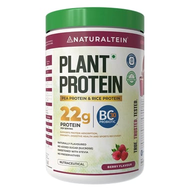 NATURALTEIN Plant Protein, 1.1 lb Berry