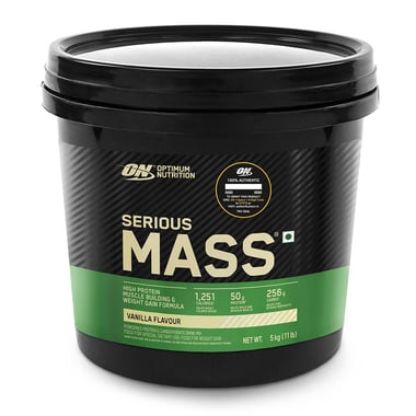 ON (Optimum Nutrition) Serious Mass,  11 lb  Vanilla 