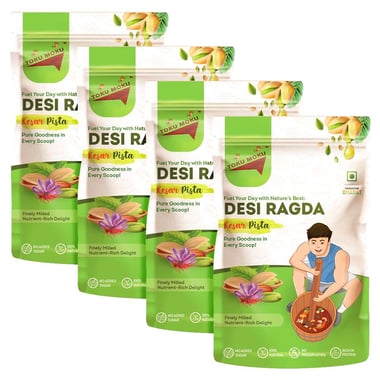TOKU MOKU Desi Ragda,  62 g  Kesar Pista (Pack of 4) 