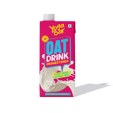 Yogabar Oat Drink, 1 L Unsweetened