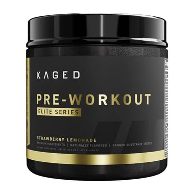 Kaged Muscle Elite Series Pre-Workout, 1.47 lb Strawberry Lemonade