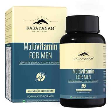 Rasayanam Multivitamin for Men, 60 tablet(s) Unflavoured