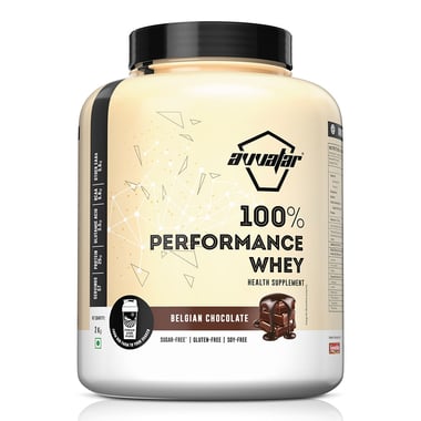 Avvatar 100% Performance Whey, 4.4 lb Belgian Chocolate