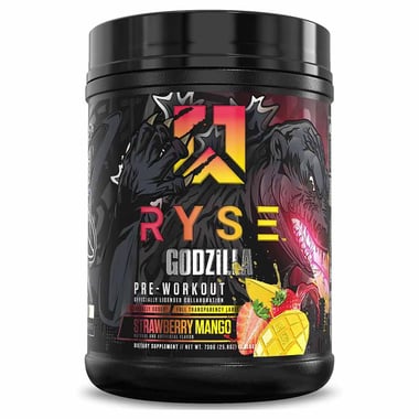 Ryse Godzilla Pre Workout, 1.60 lb Strawberry Mango
