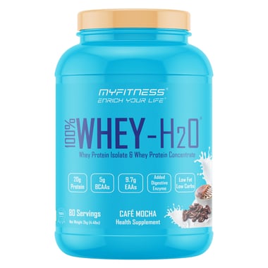 Myfitness By Paradise 100% WHEY-H2O, 4.4 lb Cafe Mocha