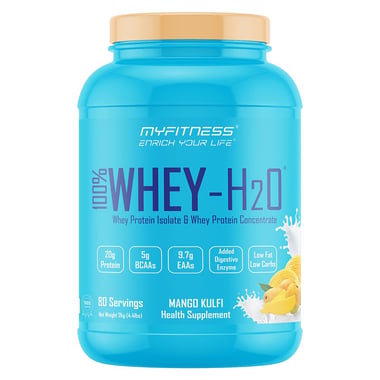 Myfitness By Paradise 100% WHEY-H2O Protein Isolate,  4.4 lb  Mango Kulfi 
