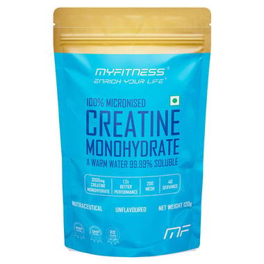 Myfitness By Paradise 100% Micronised Creatine Monohydrate, Unflavoured 0.26 lb