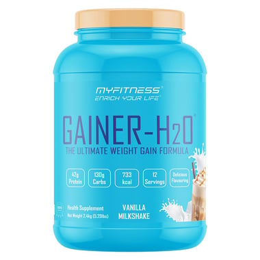 Myfitness By Paradise Gainer-H2O, 5.29 lb Vanilla Milkshake