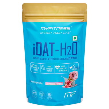 Myfitness By Paradise iOAT-H2O,  500 g  Strawberry Creme 