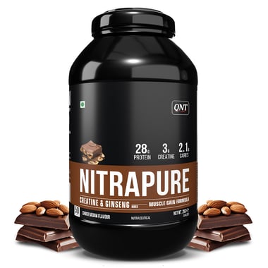 QNT Nitrapure Whey Protein, 4.4 lb Choco Badam