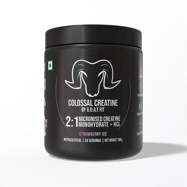G.O.A.T Fit Colossal Creatine, Strawberry Ice 0.24 lb
