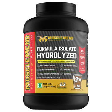 Musclemend Formula Isolate Hydrolyzed,  4.4 lb  Dark Chocolate 