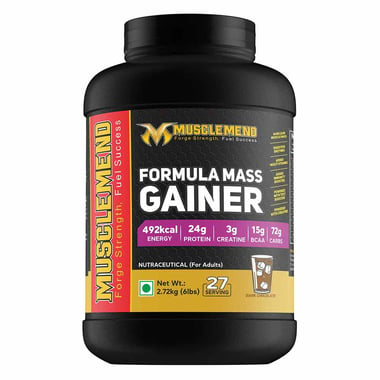 Musclemend Formula Mass Gainer, 6 lb Dark Chocolate