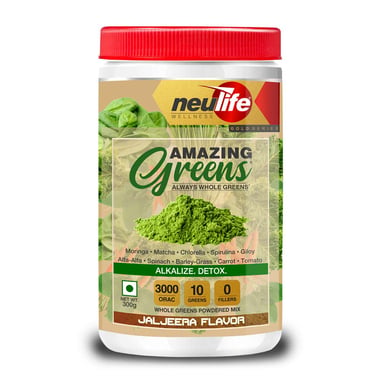 Neulife Amazing Greens flavour Jaljeera, 300 g