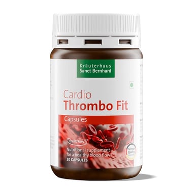 Krauterhaus Sanct Bernhard Cardio Thrombo Fit, Unflavoured 30 capsules