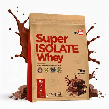 Neulife Super Isolate Whey,  3.3 lb  Swiss Milk Chocolate 