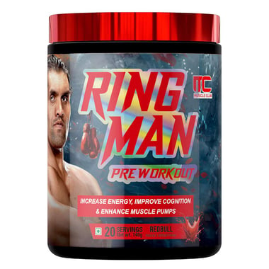 Muscle Club Ring Man Pre-Workout, 0.31 lb Redbull