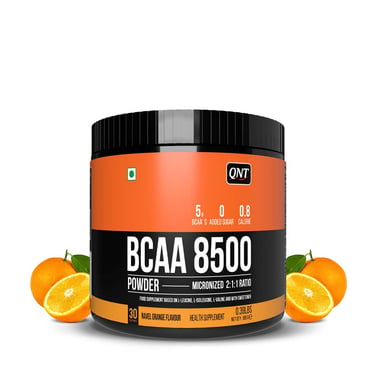 QNT BCAA 8500,  0.39 lb  30 Servings  Navel Orange 
