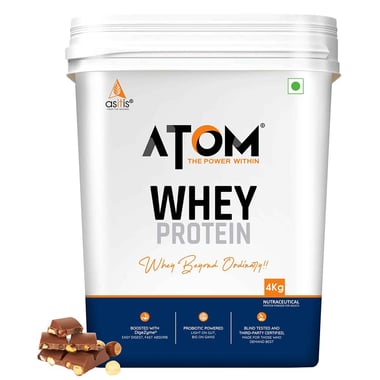 AS-IT-IS Nutrition ATOM Whey Protein with Enzymes,  8.8 lb  Choco Hazel Fusion 