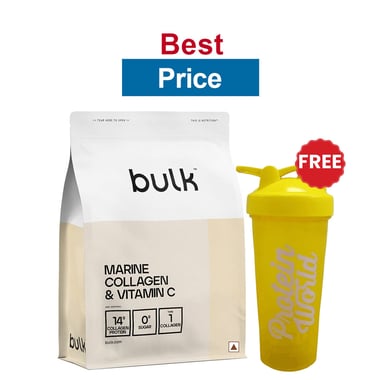 Bulk Marine Collagen & Vitamin C,  0.55 lb  Orange 