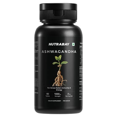 Nutrabay Wellness Withania Somnifera Ashwagandha,  60 tablet(s) 