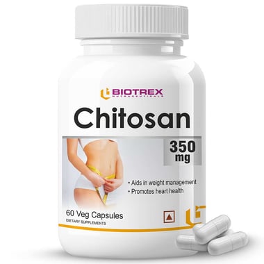 Biotrex Chitosan (350 mg), 60 capsules